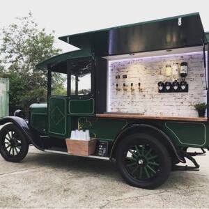 Young Vintage Mobile Bar
