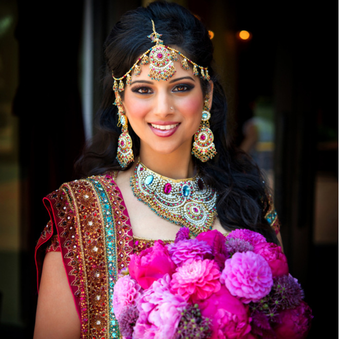 Punjabi Bride hair do... | Indian wedding hairstyles, Punjabi bride, Indian  bridal fashion