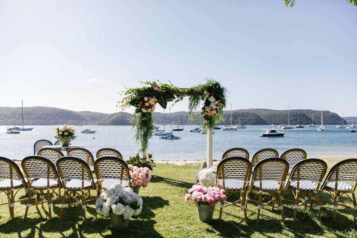 the boathouse shelly beach wedding