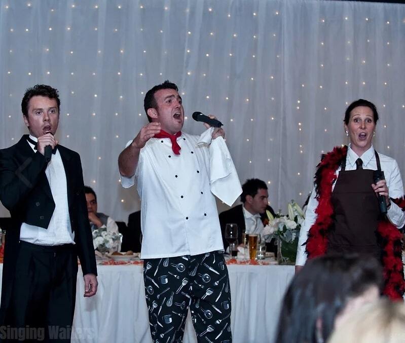 Undercover Entertainers - Singing Waiter
