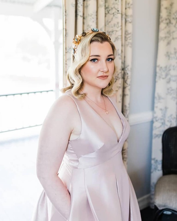 White Hair and Makeup