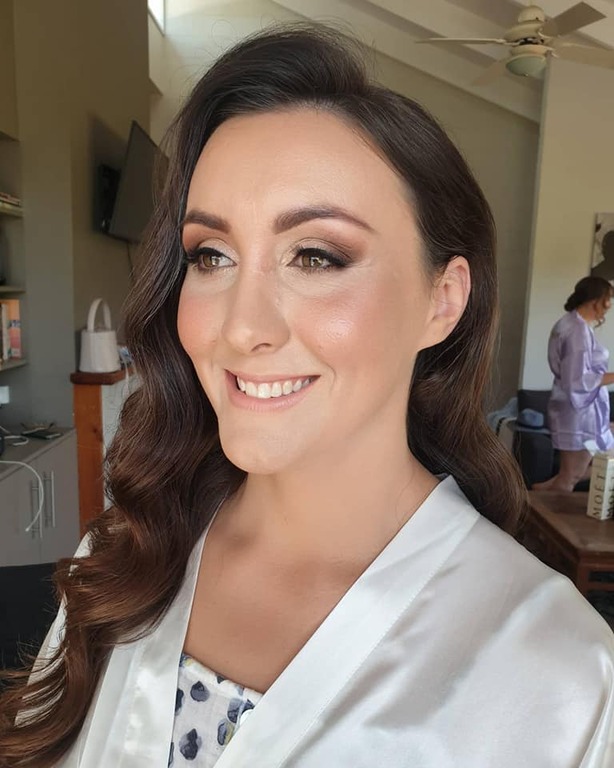 White Hair and Makeup