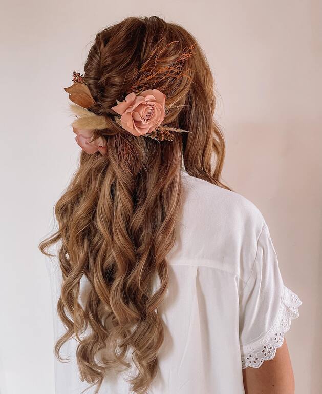 Pinned. Hair by Keely