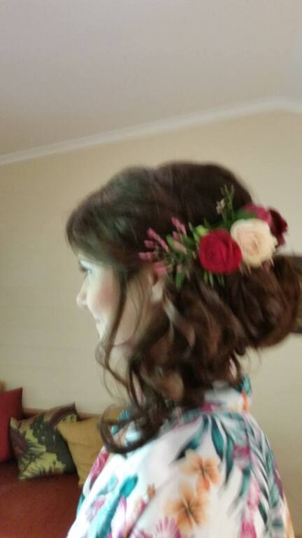 Mermaids Wave Wedding Hair and Make Up