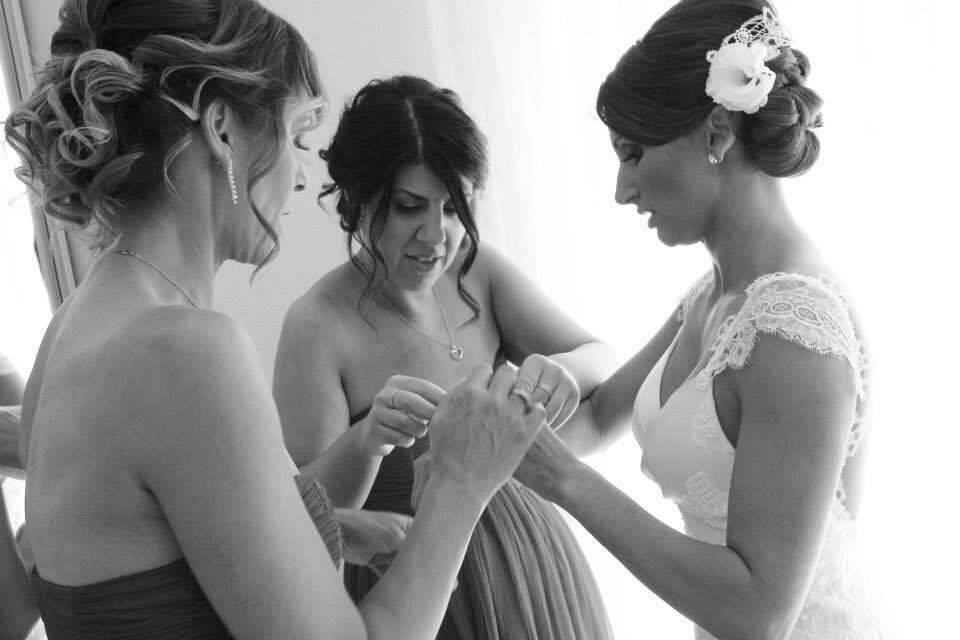 Princess Brides Hair and Makeup