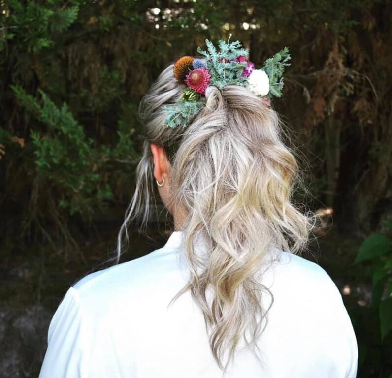 Bessie Seal Wedding Hair and Makeup