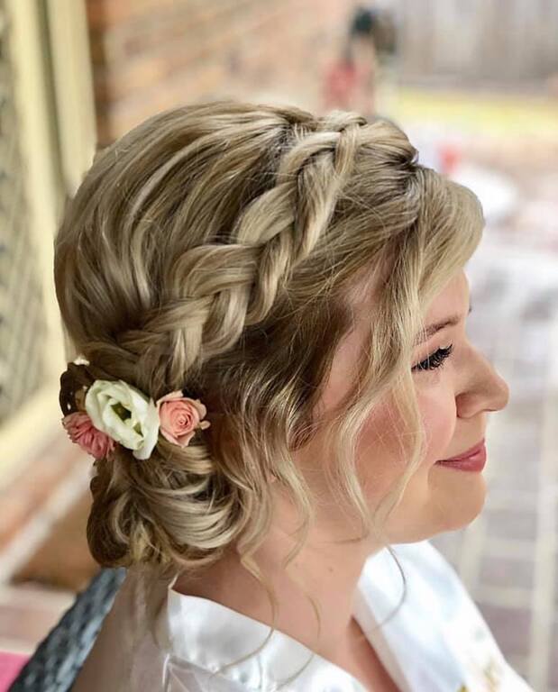 Bessie Seal Wedding Hair and Makeup