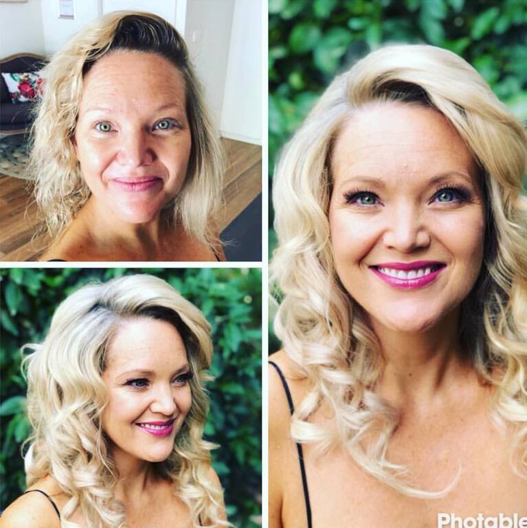 Bessie Seal Wedding Hair and Makeup