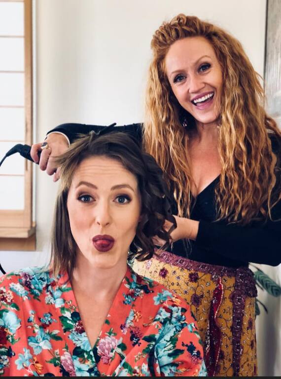 Bessie Seal Wedding Hair and Makeup