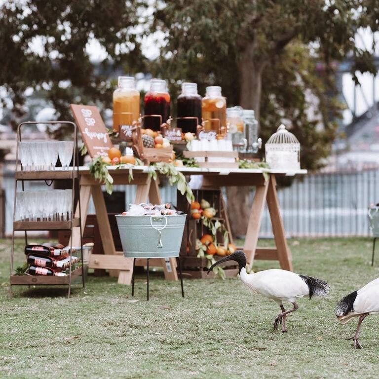 Prop Garage Wedding Styling