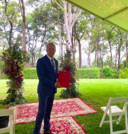 Gary Mooney Sydney Celebrant