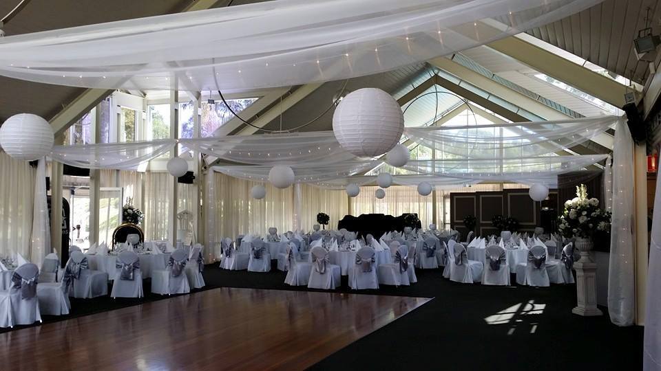 Fairylight Curtains and Ceiling Drapery