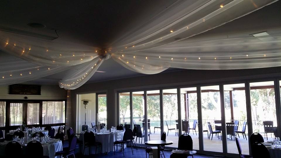Fairylight Curtains and Ceiling Drapery