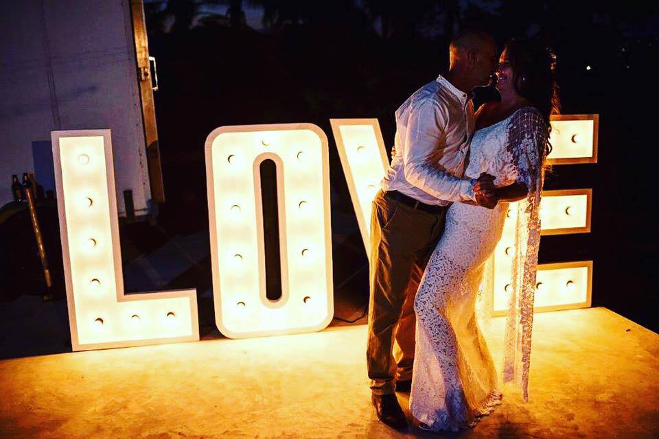 Bright Light Letters