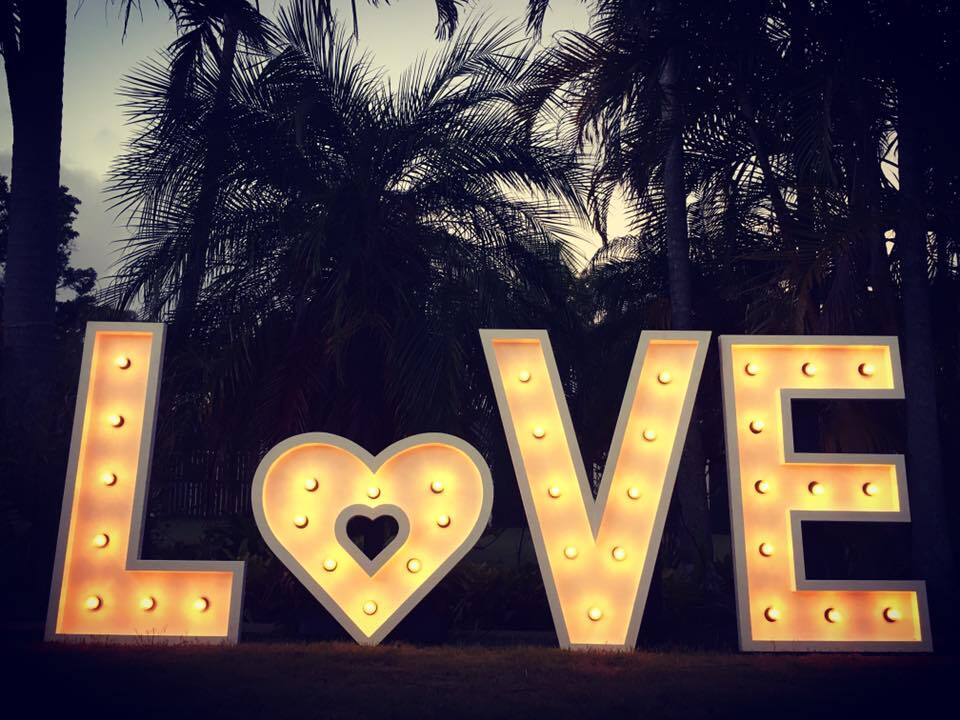 Bright Light Letters