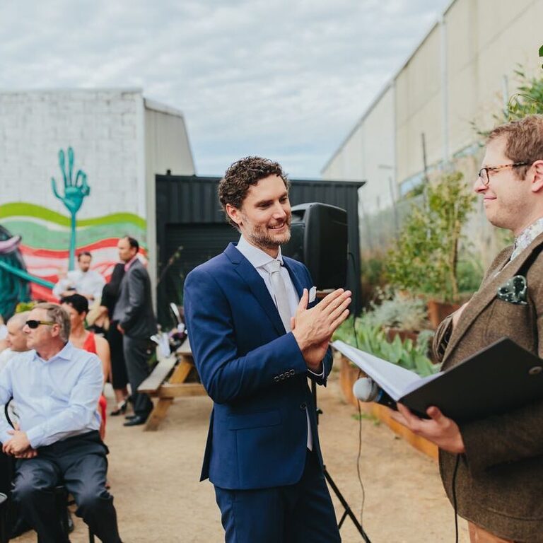 A Stand-up Celebrant