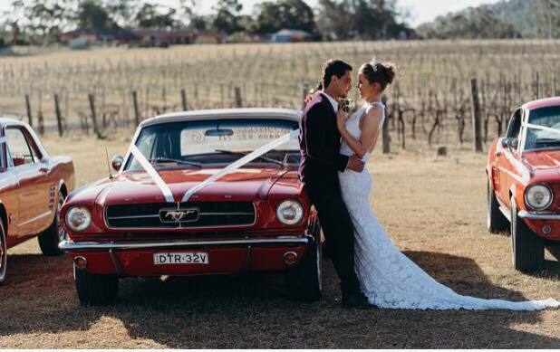 Married in a Mustang