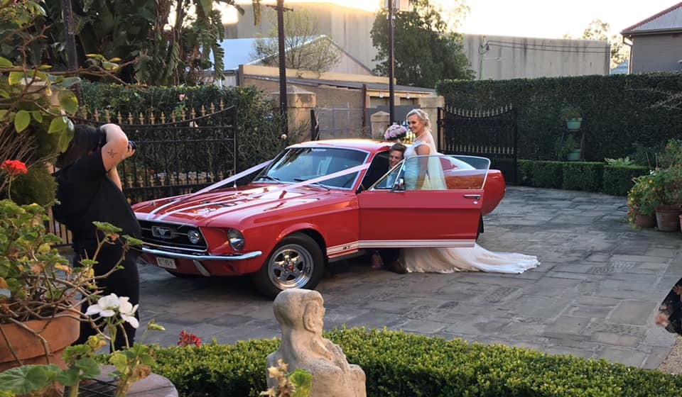 Married in a Mustang