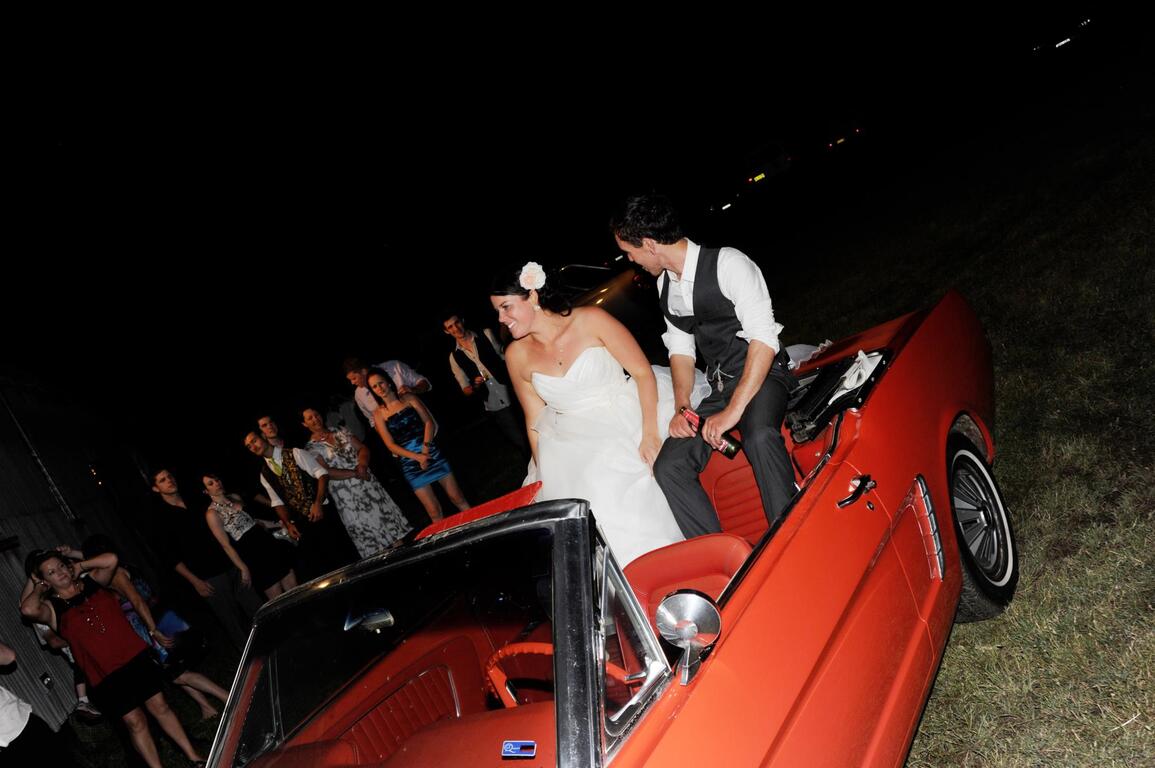 Married in a Mustang