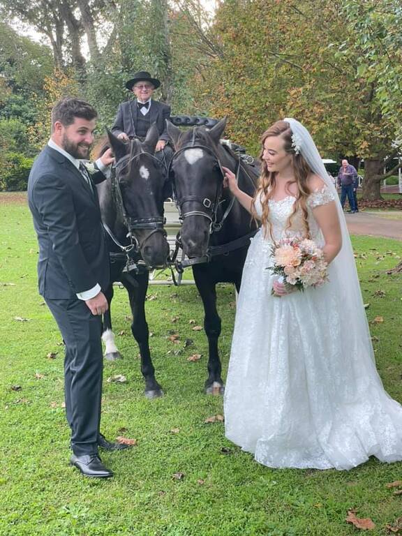 Champagne Wedding Carriages Champagne