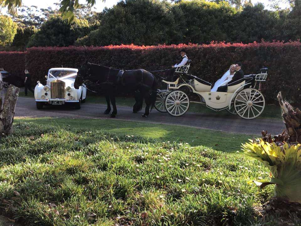 Champagne Wedding Carriages Champagne
