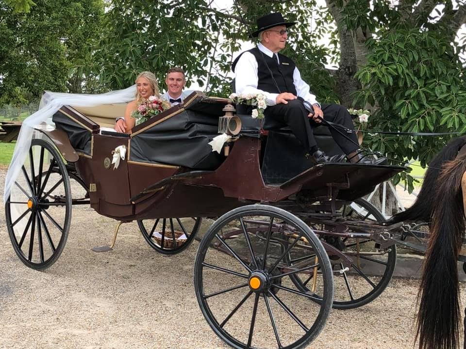 Champagne Wedding Carriages Champagne