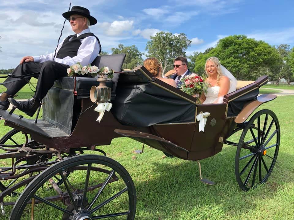 Champagne Wedding Carriages Champagne