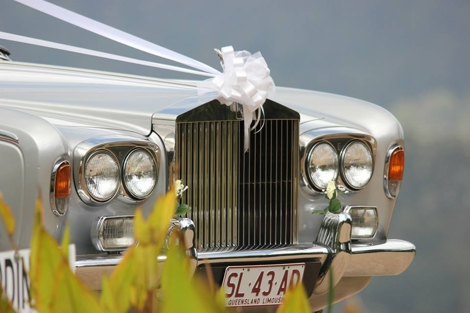 Champers Rolls Royce Hire Rental Car Sunshine Coast Weddinghero