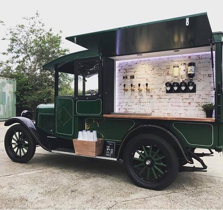 Young Vintage Mobile Bar