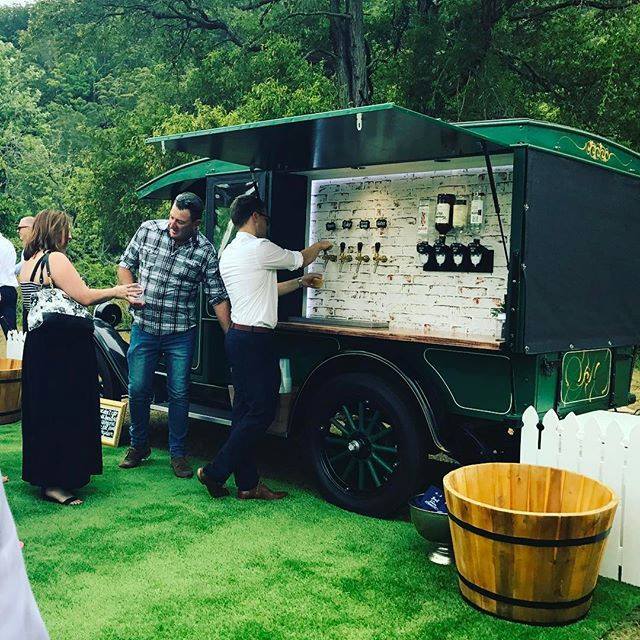 Young Vintage Mobile Bar