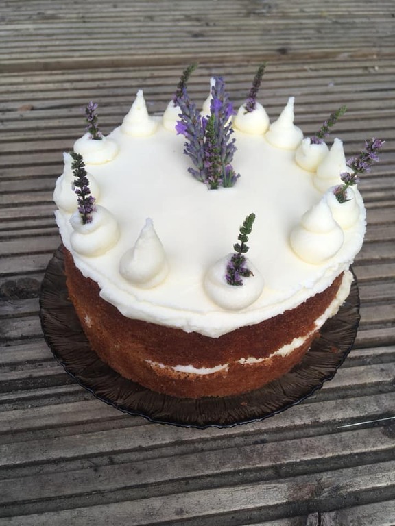 Lavender and Lace Cakes