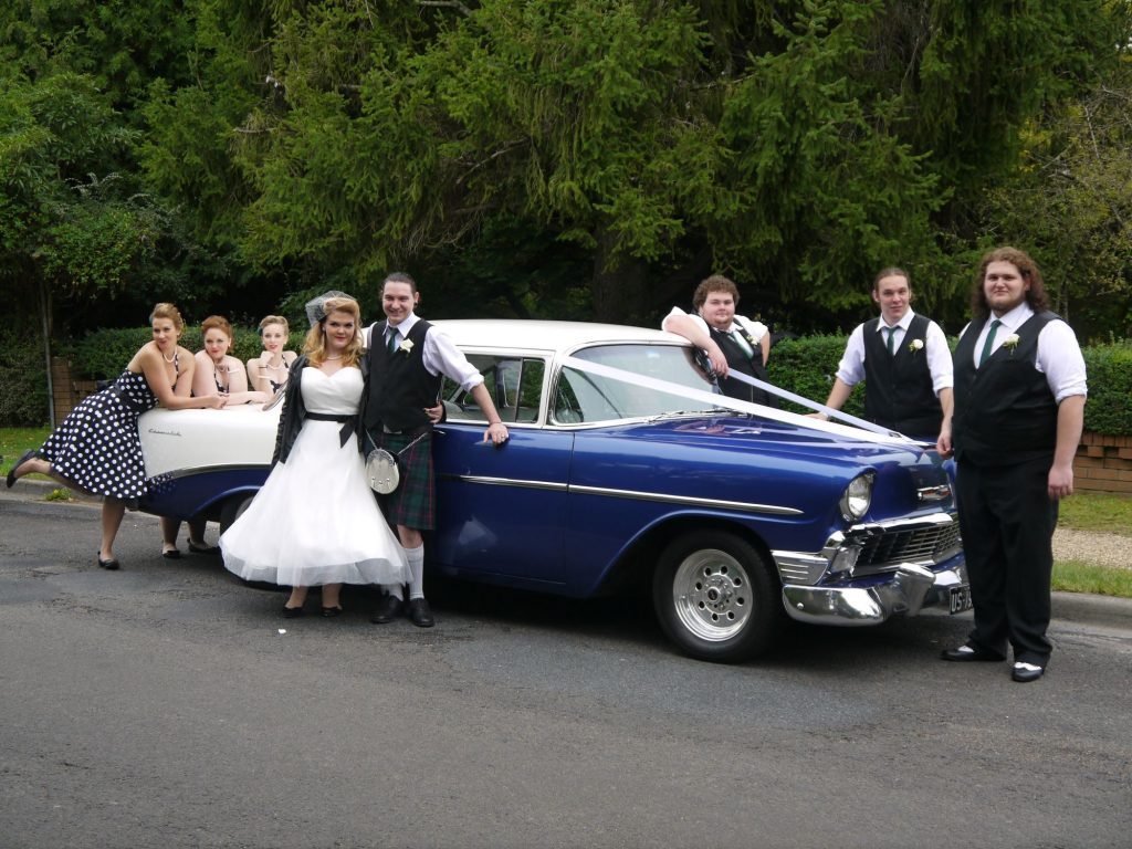 56 Chevy Weddings and Hire Cars