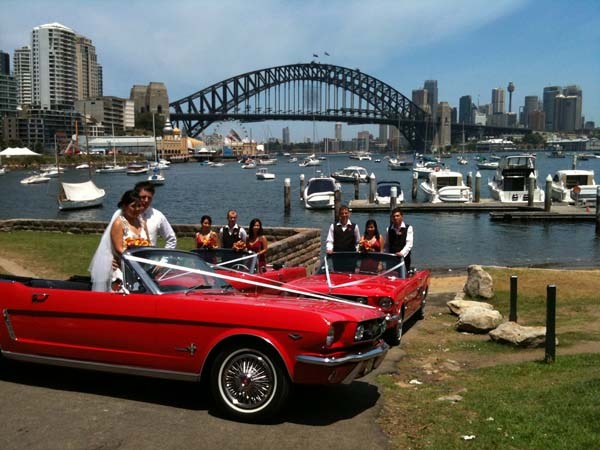 Sydney Mustangs Wedding Cars